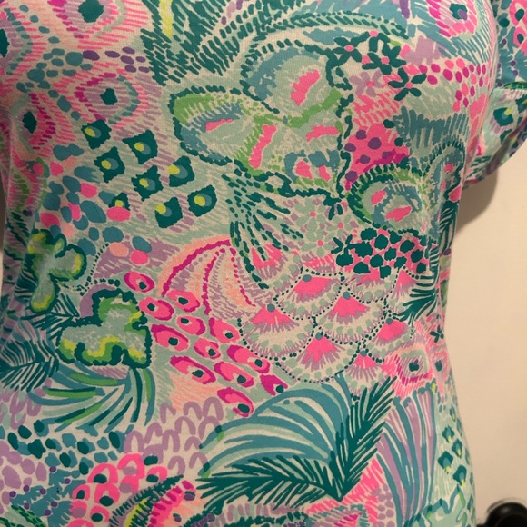 NEW - Lilly Pulitzer Haydn Short Sleeve Dress - Banana Split - Size: XXS - Picture 6 of 12
